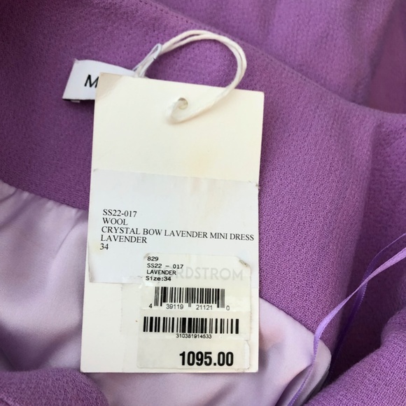 MACH & MACH MINI DRESS NWT $1095 SIZE 4 - Picture 6 of 8